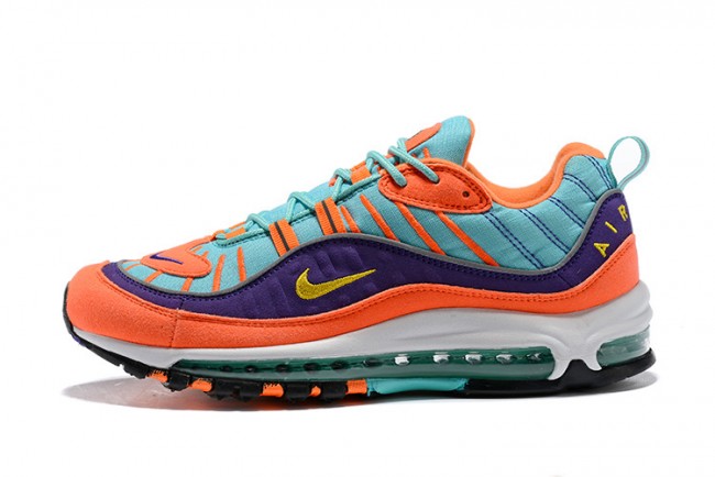 air max 98 gris orange