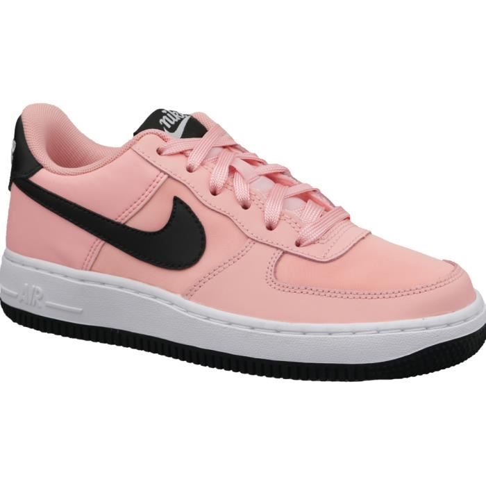 nike air force 1 noir et rose